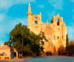 Cathedral of St. Nicholas - Lala Mustafa Pasha Mosque.