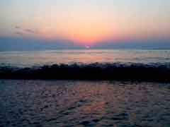 Восход над Азовским морем.