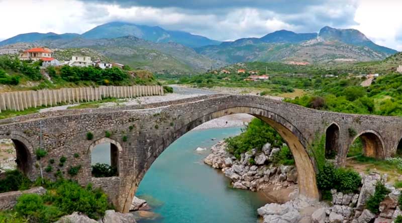 Мост Мес. Шкодер, Албания.